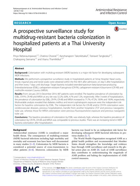 Multidrug-Resistant Bacteria Pdf