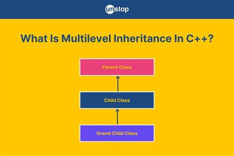 multilevel inheritance example in c++