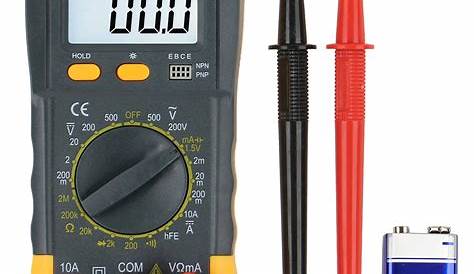 10 Best Digital Multimeters For Engineers And Hobbyists