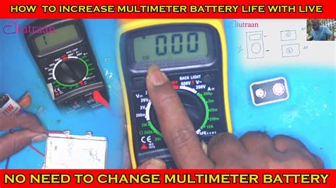Multimeter Battery Life