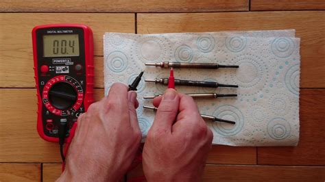 Multimeter Check Glow Plugs