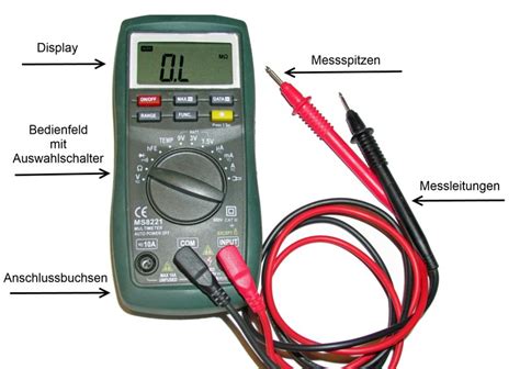 Multimeter Digital Anleitung