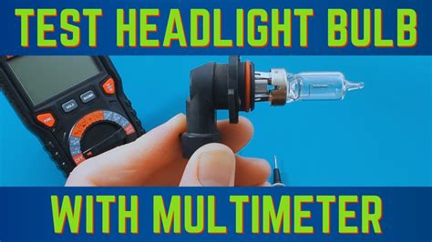 Multimeter Headlight Test