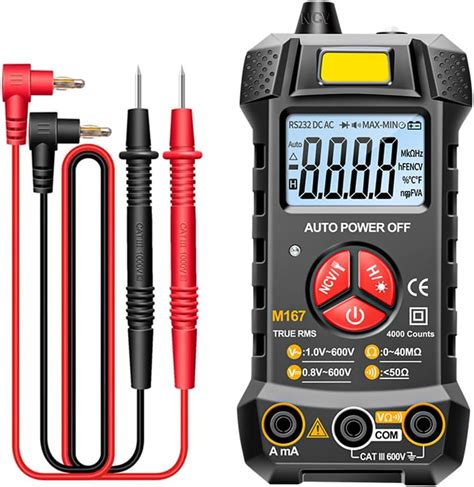 Multimeter With Non-Contact Voltage Detection
