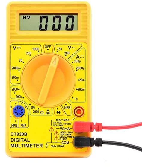 Multimeter Yellow