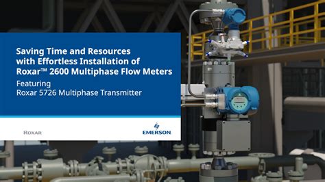Multiphase Flow Meter Emerson