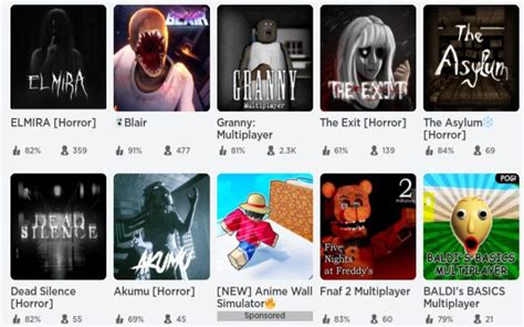 Multiplayer Horror Games On Roblox 2023