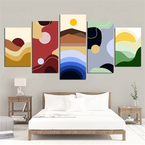 Multiple Canvas Painting Abstract