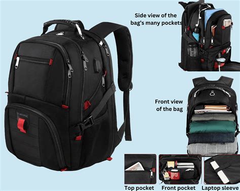 Multiple Compartments Laptop Backpack