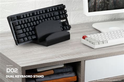 Multiple Computer Keyboard Stand