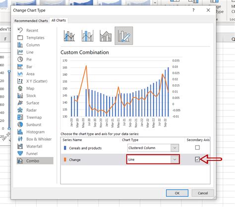 multiple data points in excel chart