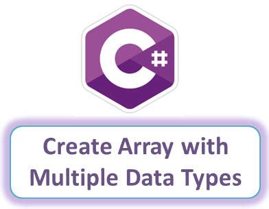 multiple data types in array c#