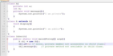 multiple inheritance in java example program