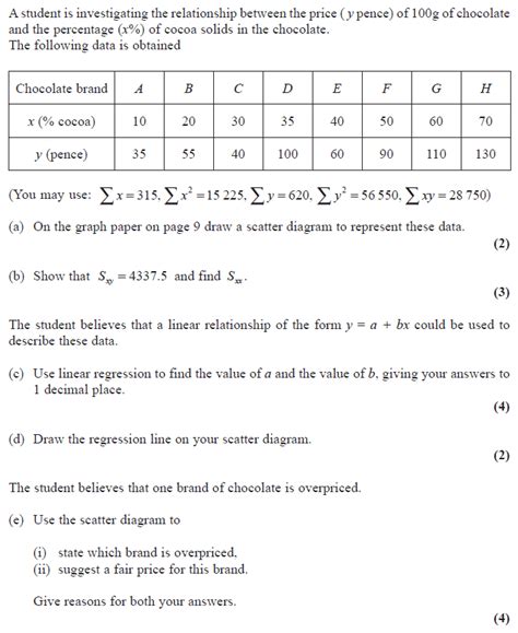 multiple linear regression practice questions