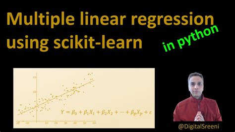 multiple linear regression python scikit-learn