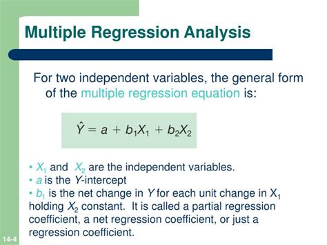 multiple regression correlation formula