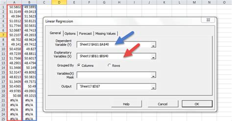 multiple regression in excel mac