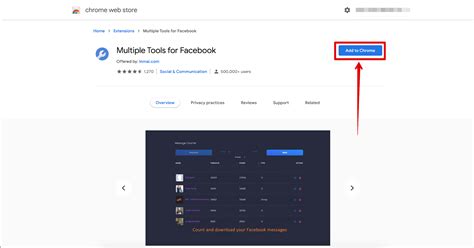 Multiple Tools For Facebook Google Chrome