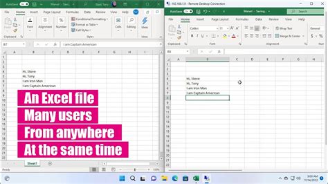 Multiple Users In One Excel File