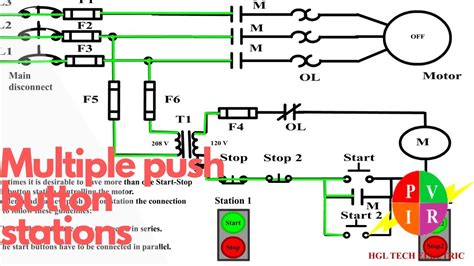 How To Wire A Start Stop Station