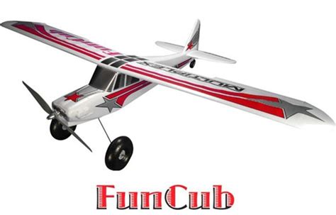 multiplex fun cub rc airplane