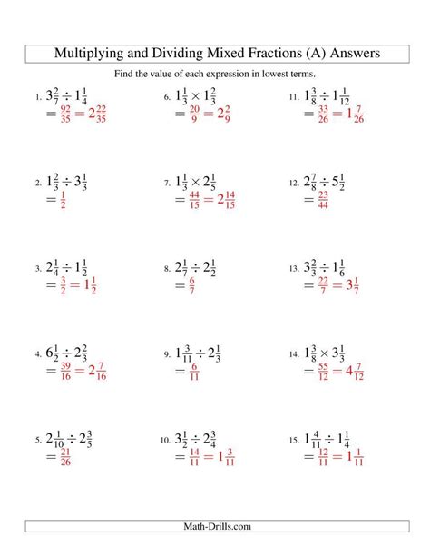 multiplying rational numbers worksheet with answers