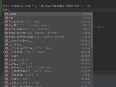 Multiprocessing.rawarray