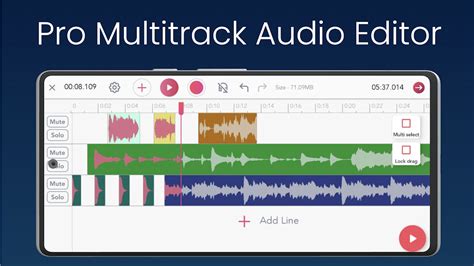 Multitrack Audio Editor