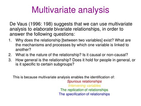 multivariate examples