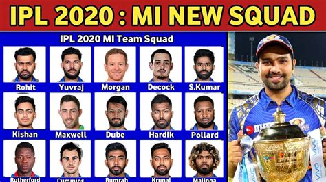 mumbai indians 2020 players list