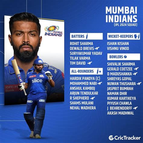 mumbai indians squad 203