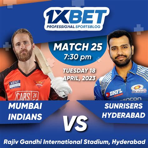 mumbai indians vs sunrisers hyderabad match