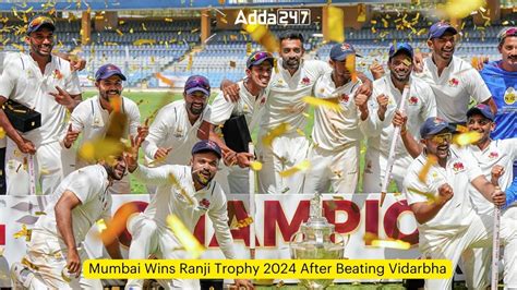 mumbai ranji trophy 2024