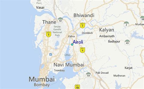 mumbai to airoli distance