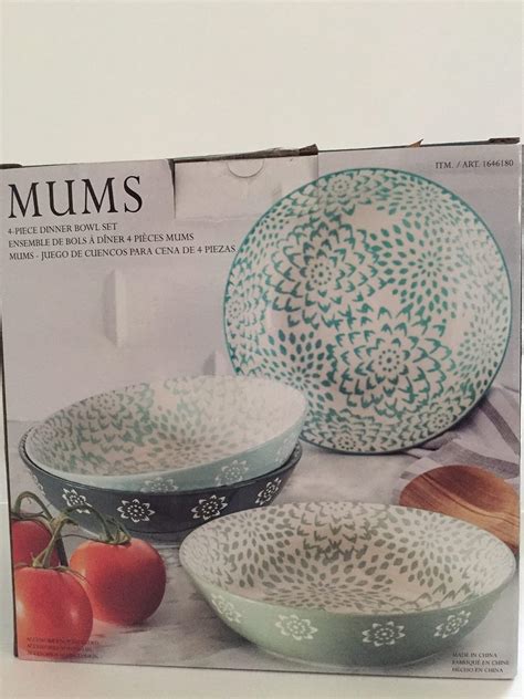 Mums Dinner Bowl Set