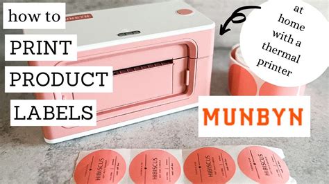 Munbyn Label Printer Youtube