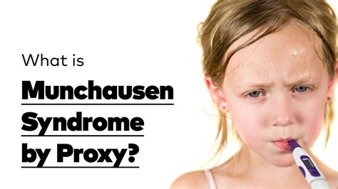 munchausen syndrome by proxy syndrome