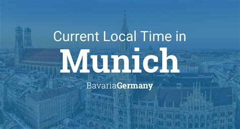 munich bavaria germany time zone
