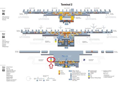 munich terminal 2 map
