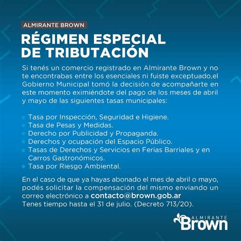 municipalidad de almirante brown tasas
