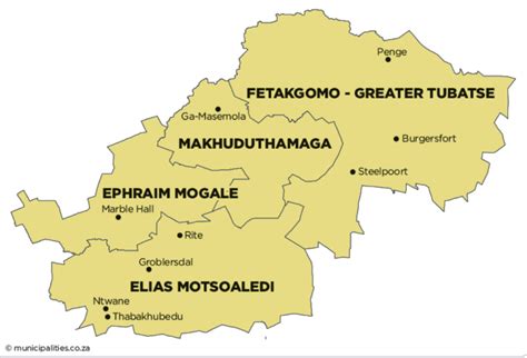 municipalities under sekhukhune district