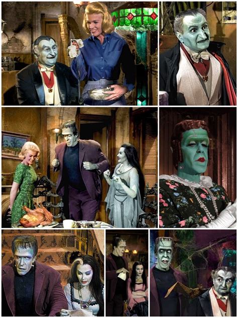 Amazing Color Photos of Yvonne De Carlo as Lily Munster in the Hit