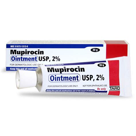 mupirocin 2 % ointment 22 g tube