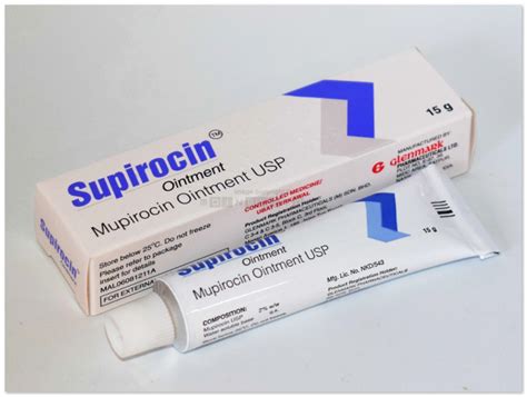 mupirocin ointment for fungal infection