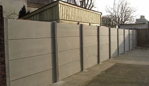 Mur En Beton De Soutènement L Béton Préfabriqué Monobloc, Aspect