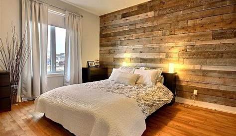 10 idées pour décorer votre chambre avec un mur en bois IDEO
