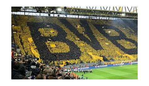 Mur Jaune Dortmund Le Du Signal Iduna Park Pour Ce bayern