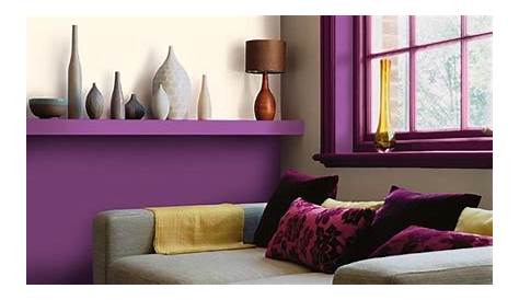 Le mur violet est tendance, comment l’intégrer au décor