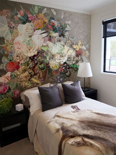Bedroom Wall Murals in 25 Aesthetic Bedroom Designs Rilane