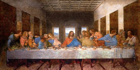 mural of the last supper
